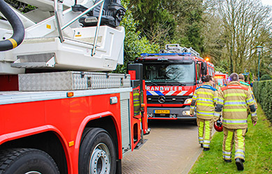 Brand op Wytemaweg in Rotterdam