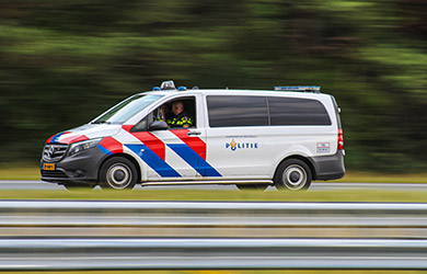 Ernstig ongeval met ernstig op Kortvoort in Amsterdam