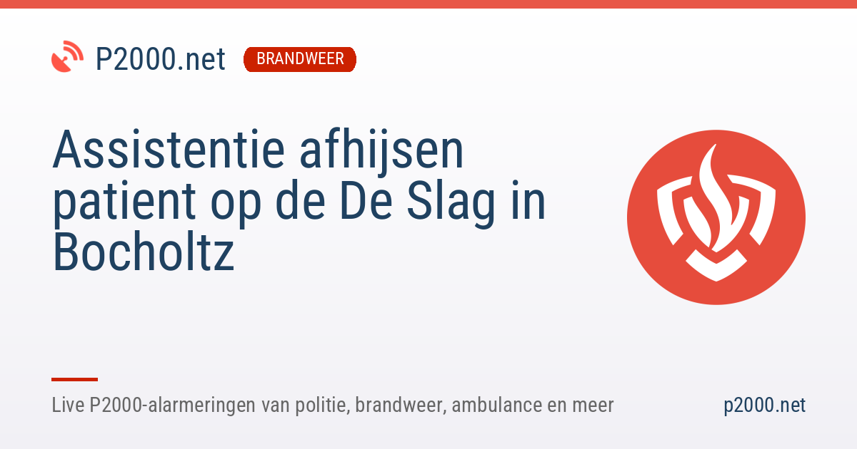 Assistentie afhijsen patient in Bocholtz | 26 oktober 2026 11:47 ...